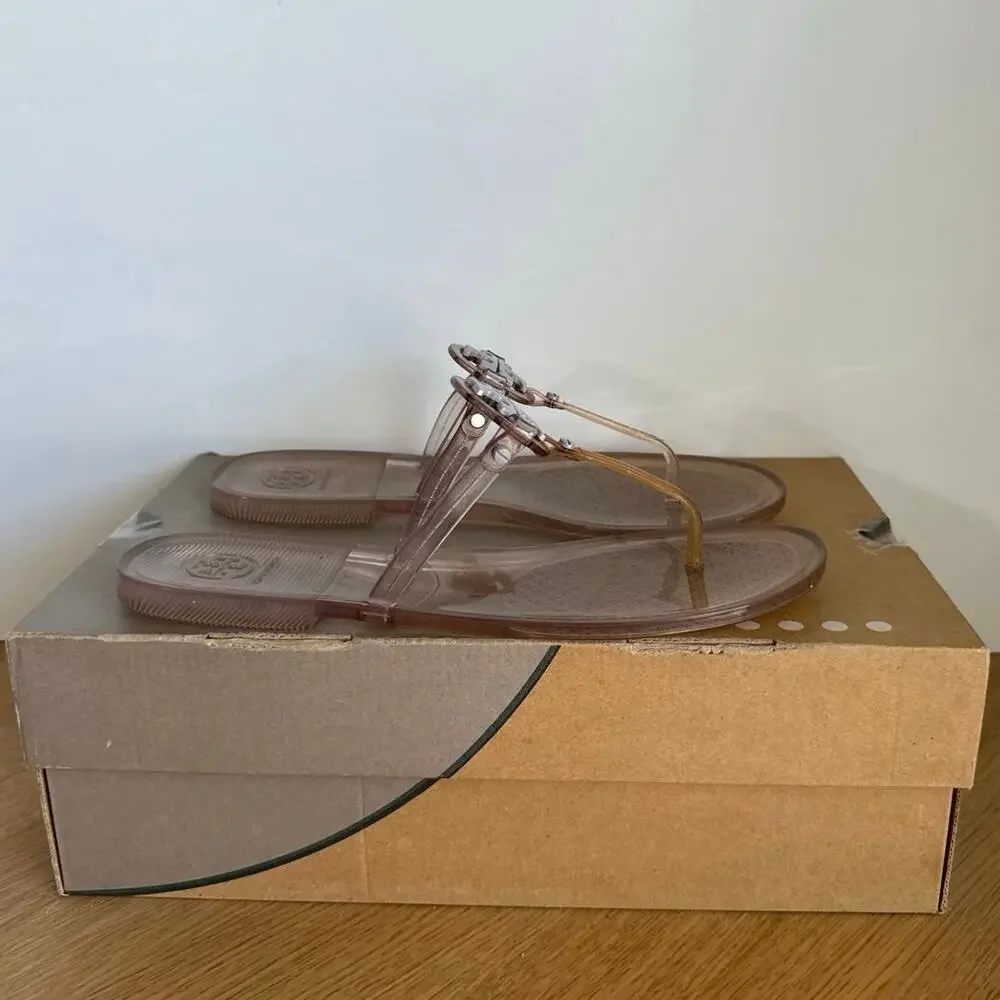 Tory Burch Mini Miller Women Slip On Sandals- SZ 9
